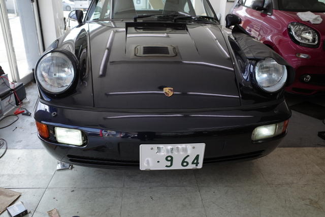 ポルシェ964車検準備
