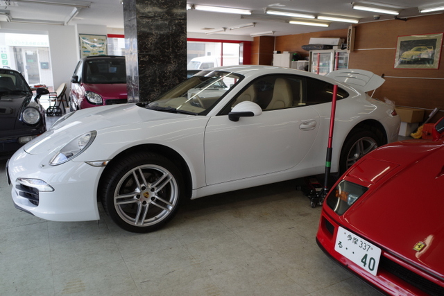 991カレラエンジンオイル交換