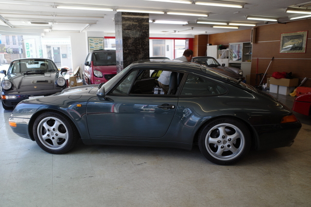 993カレラTip内装補修